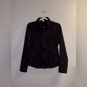 90 Degree | Black Cinchable Waistband Jacket